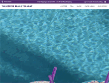 Tablet Screenshot of coffeebean.com